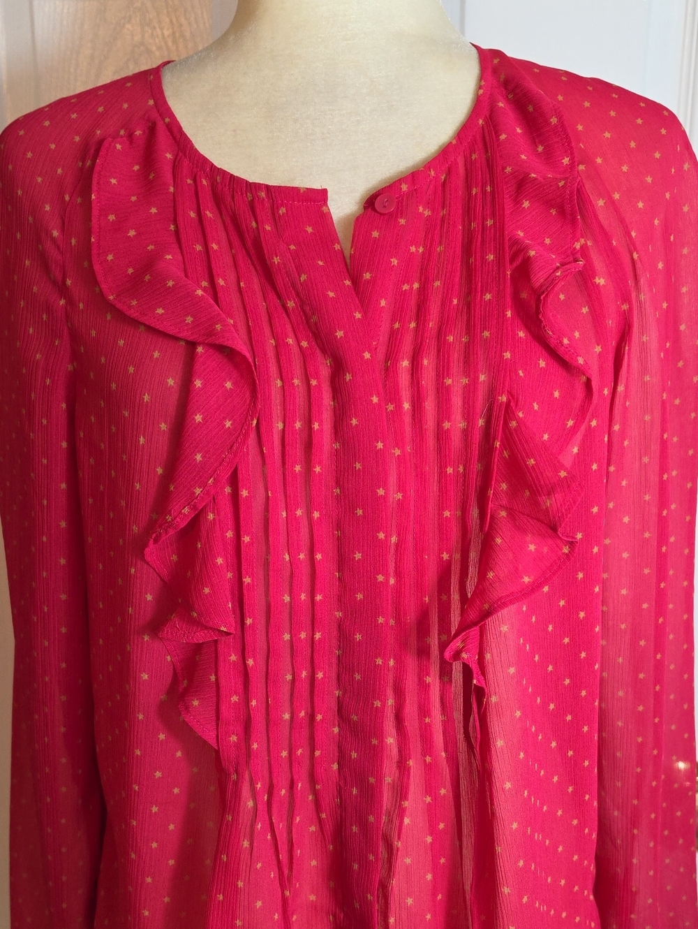 Loft Star Ruffle Blouse - Picture 2 of 12